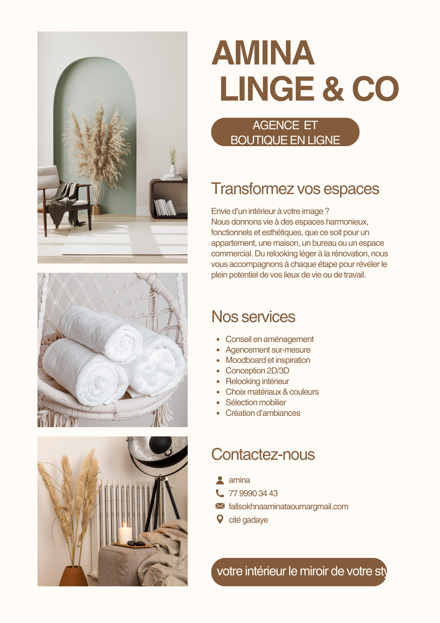 Linge de Maison et décoration